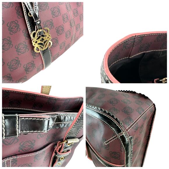 Loewe Anagram Coated Canvas Tote Bag - Picture 8 of 9